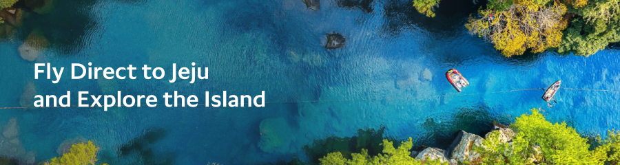 Fly Direct to Jeju and Explore the Island