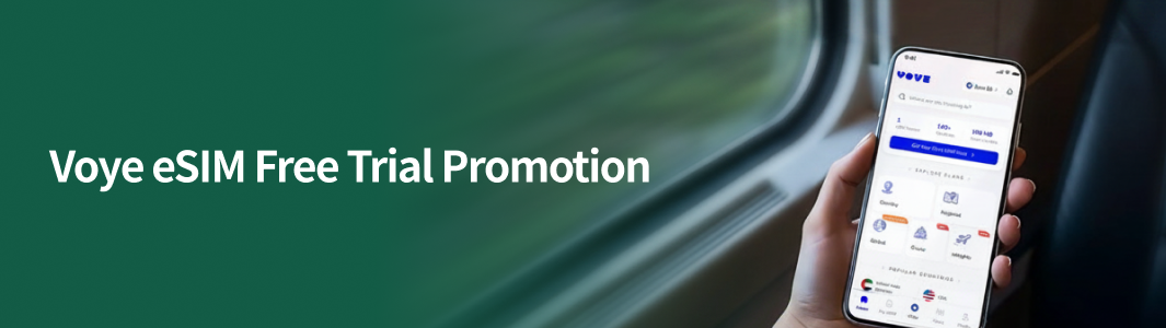 Voye eSIM Free Trial Promotion